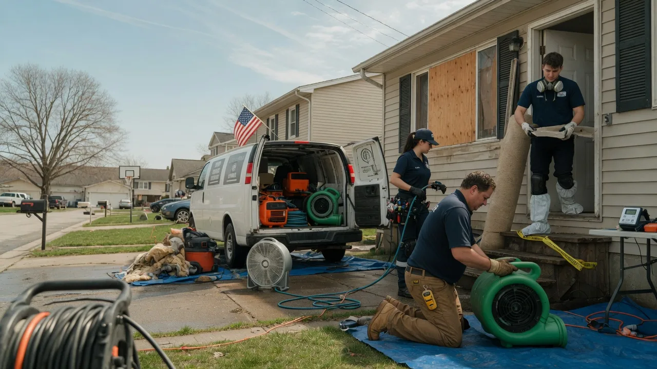 Water Damage Restoration in Mondamin, IA near me
